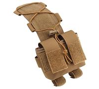 WarmHeartting Tactique MK2 Casque Batterie Pochette contrepoids Casque Casque équilibre Poids Sac Airsoft Casque Accessoire
