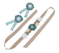 Warmhm 1 Ensemble De Ceintures Pour Future Maman Annonce De Grossesse Corsage Chasse Aux Épingles Soutien Pour Maman Papa Femme Bannière De Maternité Kit De Révélation
