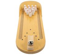 Warmhm 1 Ensemble Jeu de Bowling de Bureau pour Seniors Éducatif Divertissement pour Développement des Compétences