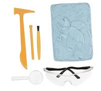 Warmhm 1 Ensemble Kit de Fouille de Dinosaures pour Éducatif de Creusement et Pédagogique pour Développer Motricité Fine et Esprit Exploration