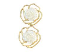 Warmhm 1 paire Boucles Oreilles Fleurs pour Femmes Écouteurs Délicats et et Confortables pour Usage Accessoires de Mode et pour Toutes Occasions