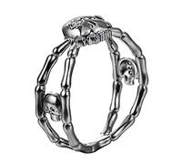 Warmhm 1 Pièce Bague de Crâne Unique Accessoire de Mode Créatif pour Hommes