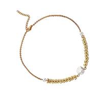 Warmhm 1 Pièce Collier de Cou avec Pendentif Baroque Chaîne Inoxydable pour Décoration Cou et Clavicule Accessoire de Mode Pratique