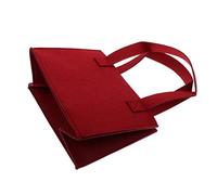 Warmhm 1 Pièce Fourre-Tout à Vin Isolé De 6 Bouteilles De Vin à Bouteilles De Vin Réutilisable à Vin avec Séparateur De Bouteille De Vin De Vin Rouge Feutre