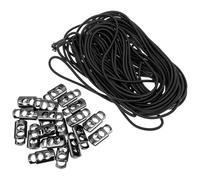 Warmhm 10 Kits de Cordons Élastiques Réglables pour Lunettes de Natation, Accessoires pour Piscine, Sangle de Lunettes Résistante en Caoutchouc et Métal, pour Fête