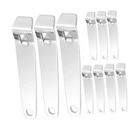 Warmhm 10 pièces Ouvre-flacon Inox Mini Décapsuleur Portable pour Flacons Oraux Robuste et Compatible avec Bouteilles Pharmaceutiques et Crèmes
