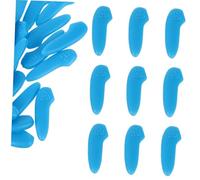 Warmhm 100 Pièces Protections Flexibles pour Lames de Couteaux Manchons Rayures pour Lames de Cuisine Couvre Pointes de Couteaux pour Protection Sécurisée et Polyvalente