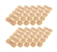 Warmhm 100pièces Protège-Slips Adhésifs pour Maillots de Bain et sous-vêtements Lot de Étiquettes Imperméables pour Natation