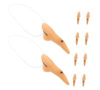 Warmhm 10pièces Lot De Nez De Sorcière Réalistes Pour Déguisements Halloween Décorations De Fête Accessoires De Masque Et Fêtes Thématiques