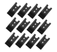 Warmhm 12 Pièces Clips De Ceinture Métalliques à Ressort Clips pour Étui Cadenas pour Pochette pour Téléphone Crochets Polyvalents