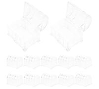 Warmhm 12pièces Boîtes à Bonbons Plastique Vintage pour Mariage Petites Boîtes à Dragées Coffrets à Friandises pour Fête Prénuptiale ou Anniversaire