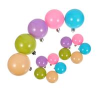 Warmhm 15 Pièces Fournitures De Fête De Noël Ornement Globe Décor De Fête De Noël Ornements De Mariage