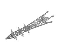 Warmhm 150, Modèle de Tour de Transmission pour Décor Ferroviaire, Accessoire Micro-Paysage pour Maquette de Table à Sable et Diorama Ferroviaire