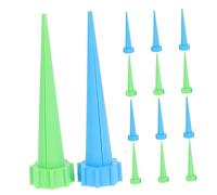 Warmhm 16 Pièces Dispositif Arrosage Automatique Plastique pour Plantes Irrigation à Outil Arrosage Bleu