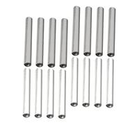 Warmhm 16 Pièces Electrolyzer Rods Iron And Aluminum For Water Quality Testing Water Heater Anode Replacement Portable Laboratory Use