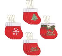 Warmhm 16pièces Noël Décoratif Pendentif De Chaussette De Noël Adorable Décoration De pour Maison Pendentif De Sapin De à Suspendre Décoration De pour Intérieur