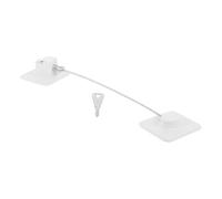 Warmhm 1ensemble De Sécurité Pour Réfrigérateur Auto-adhésives Avec Clé Garçon Fille Pour Congélateur Meuble Et Tiroir Installation Facile Et