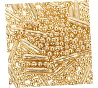 Warmhm 1paquet Décoration De Gâteau Paillettes Dorées De Paillettes Alimentaires Créatives Pour Gâteaux Et Desserts Pour Anniversaires Et Fêtes