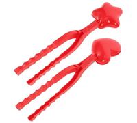 Warmhm 2 Ensembles Pince à Boules de Neige Moulage Extérieur Clip Pratique pour Fabricant de Boules Hiver et Jeux Plein Air