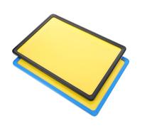 Warmhm 2 Ensembles Porte Étiquettes Plastique pour Cadres Daffichage de Prix Horizontalement et Verticalement Supports et pour Signalétique Rayon
