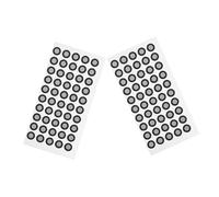 Warmhm 2 feuilles Scanner Reflective Marker Dots High Reflectivity Film Points For Precise Positioning And Scanning Compatibility