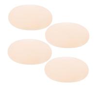 Warmhm 2 Paires Épaulettes Mousse Invisibles pour Femmes Coussinets Épaules Universels Éponge Douce Non Adhésifs Réutilisables pour Vêtements Costumes Robes et