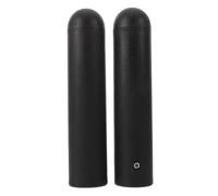 Warmhm 2 Pièces Adaptateur de Conversion Haltère Barre, Tête Boule Plate | PP Noir, Assemblage Simple et Connexion Stable, pour Musculation et Fitness, Accessoire Compatible