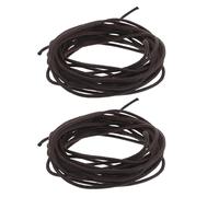 Warmhm 2 Pièces Cordon en Coton Ciré Antidérapant pour Poignée de Hache Ergonomique, Résistant à l'usure, pour Survie et Chasse, Longueur 5 Mètres