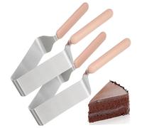 Warmhm 2 pièces Diviseur de Gâteau Niveleur Coupe Gâteau Ergonomique Trancheur Part pour et Fromages Outil Pratique pour Pâtisserie Familiale