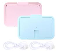 Warmhm 2 Pièces essuie-tout chauffe lingettes en tissu plus chaud séchage chauffe lingette bébé chauffe-lingette portable chauffe-lingettes pour bébé abdos