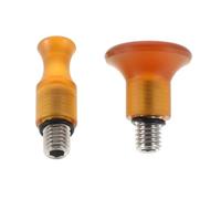 Warmhm 2 Pièces Kit Têtes de Débosselage Auto Outils Réparation Carrosserie Durables pour Petites Bosses Compatibles Multi Modèles Simple Utilisation pour Carrosserie Suv