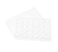 Warmhm 2 pièces Plaques de Culture Cellulaire avec Couvercle Plateau de Culture Tissulaire pour Laboratoire Lot de Matériau Stable pour Résultats Précis et Capacité Accrue