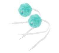 Warmhm 2 Pièces Pompons Décoratifs Pour Patins à Roulettes Avec Clochette Forme De Grelot Pour Roller Hockey Et Vitesse Facile à Attacher Avec Lacets