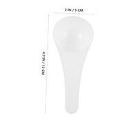 Warmhm 20 Pièces Cuillères Doseuses Plastique Ergonomiques pour Lessive Mesure Précise Poudre Granulés Café Alimentation Animale