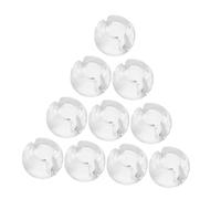 Warmhm 20 Pièces Lot de Butées Transparentes pour Chaînes à Billes de Stores Verticaux Accessoires de Remplacement pour Chaînes de Stores Sécurité Renforcée et Installation Facile