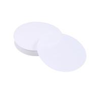 Warmhm 200 pièces Papier Filtre Qualitatif Diamètre Débit Moyen Disques pour Laboratoire Chimique Séparation Précipités Usage Chimie et Pratique à Transporter