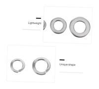 Warmhm 200 pièces Rondelles Inox Assortiment Plat et Ressort Anti-dérapant pour Vis et Boulons Kit Rondelles Blocage Serrage pour Véhicules et Machines Industrielles