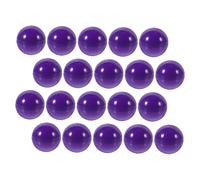 Warmhm 20pièces Lot de Boules De Loterie Creuses Plastique Colorées Ouvertes pour Jeux De Tirage Et Activités De Fête Équipe