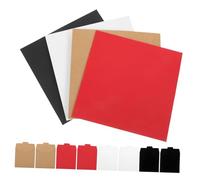 Warmhm 20pièces Pochettes Papier pour CD Et DVD Étuis De Rangement Carton Enveloppes De Protection pour Disques