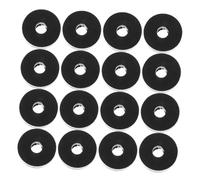 Warmhm 25 pièces Rubber Grommets Flat Washers Vibration Damping Pads Noise Reduction Cushioned Pads For Machines And Equipment