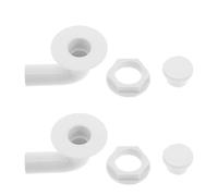 Warmhm 2pièces Bouchons Évacuation pour Réfrigérateur Bouchons Plastique Étanches pour Congélateur Remplacement de Vidange de Réfrigérateur