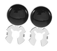 Warmhm 2pièces Boutons De Manchette Noirs pour Hommes Ensemble De Boutons De Smoking pour Chemises Habillées Occasions Spéciales Mariages Et Événements
