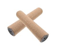 Warmhm 2pièces Poteau à Gratter Sisal pour Chat Remplacement pour Mur Angle Griffoir à Monter Soi-même pour Économiser De Espace
