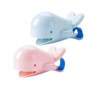 Warmhm 2pièces Rallonge De Robinet Dolphin Crochet Et Rallonge Pour Salle De Bain Et Cuisine Facile à Installer Robinet