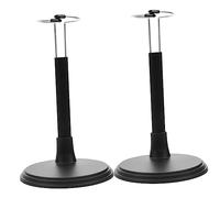 Warmhm 2pièces Support Poupée Réglable Avec Socle Stable Pied Ajustable Pour Figurines Et Jouets Base Présentoir Multifonction Pour Collection Et Décoration