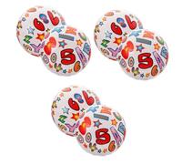 Warmhm 3 Ensembles Balles De Gonflables Lot De Balles Pour Piscine Et Activités Extérieures Ludiques Pour Fêtes 2 Pièces * 3