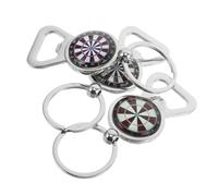 Warmhm 3 pièces Décapsuleur Porte Clés Design Fléchettes Compact Cadeau Original pour Amateurs Fête Voyage