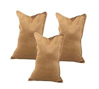 Warmhm 3 Pièces Jute Biodegradables Usage Multiple pour Stockage de Légumes Protection des Plantes et des Inondations