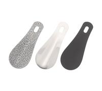 Warmhm 3 Pièces Pied à chaussure Métal Portable Acier Inoxydable Aide à Enfiler Chaussures Ergonomique pour Seniors Hommes Femmes Garçon Fille Compact et Léger pour Voyage et Usage