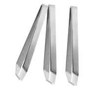 Warmhm 3 pièces Pince à Arêtes Poisson Inoxydable Pince Alimentaire Précise pour Retirer Os et Poils Outil Manuel Polyvalent pour Cuisine et Stylisme Alimentaire